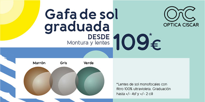 Óptica en Valencia – Gafas de sol graduadas Óptica en Valencia - Gafas de sol graduadas