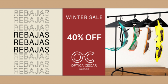 Óptica en Valencia - winter rebajas