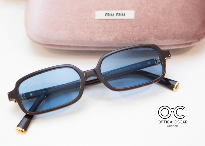 gafas Miu Miu en Valencia - materiales