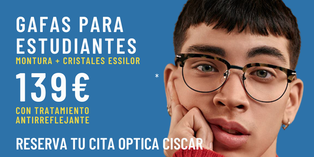 Promoción gafas estudiantes en Valencia - Esselior