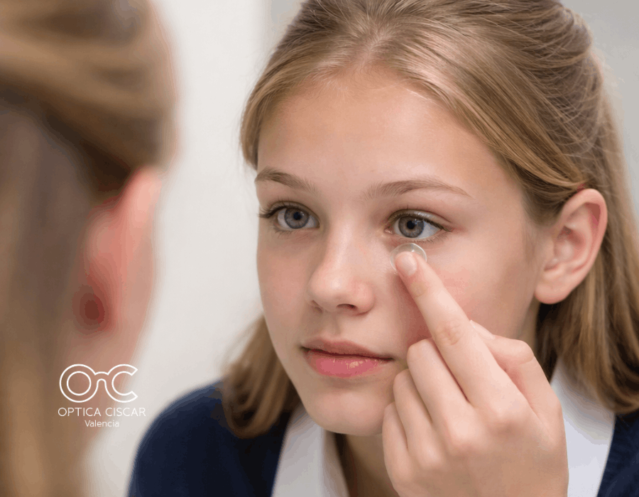 miopia infantil en Valencia - optometria pediatrica valencia